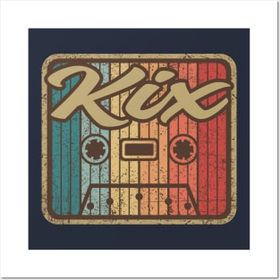 Kix Vintage Cassette Posters and Art